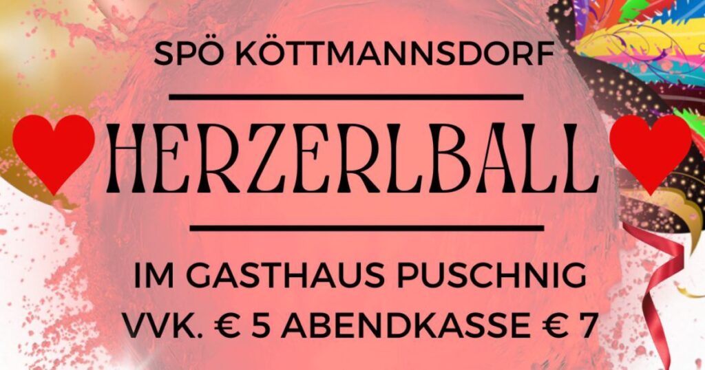 Herzerlball der SPÖ Köttmannsdorf