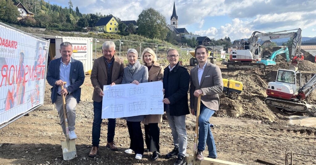 Spatenstich f&uuml;r neues Wohnbauprojekt in K&ouml;ttmannsdorf: Leistbarer und inklusiver Wohnraum entsteht