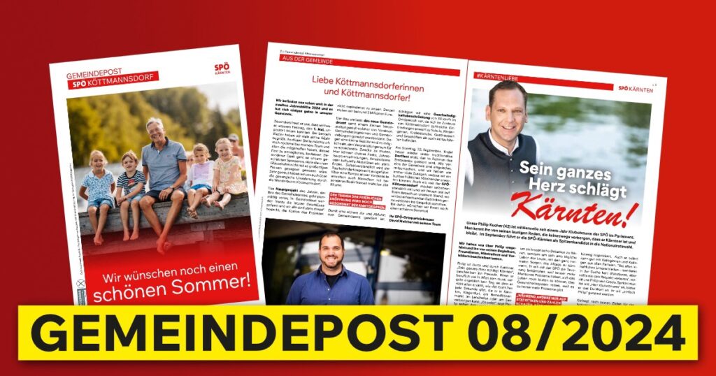 Gemeindepost August 2024 K&ouml;ttmannsdorf