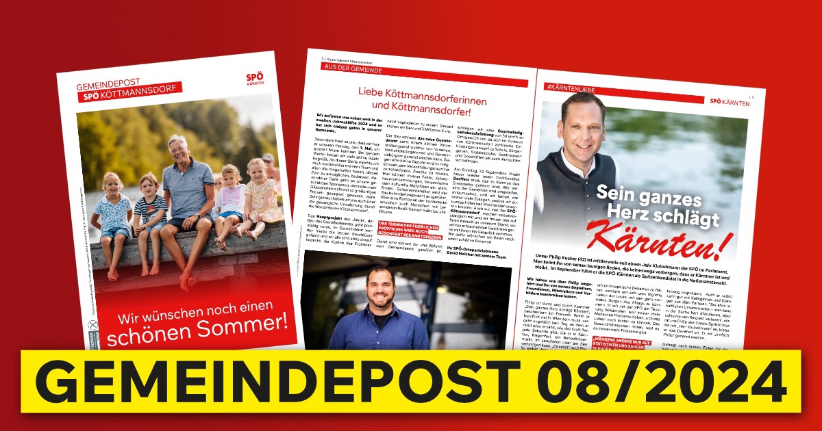 Gemeindepost August 2024 K&ouml;ttmannsdorf
